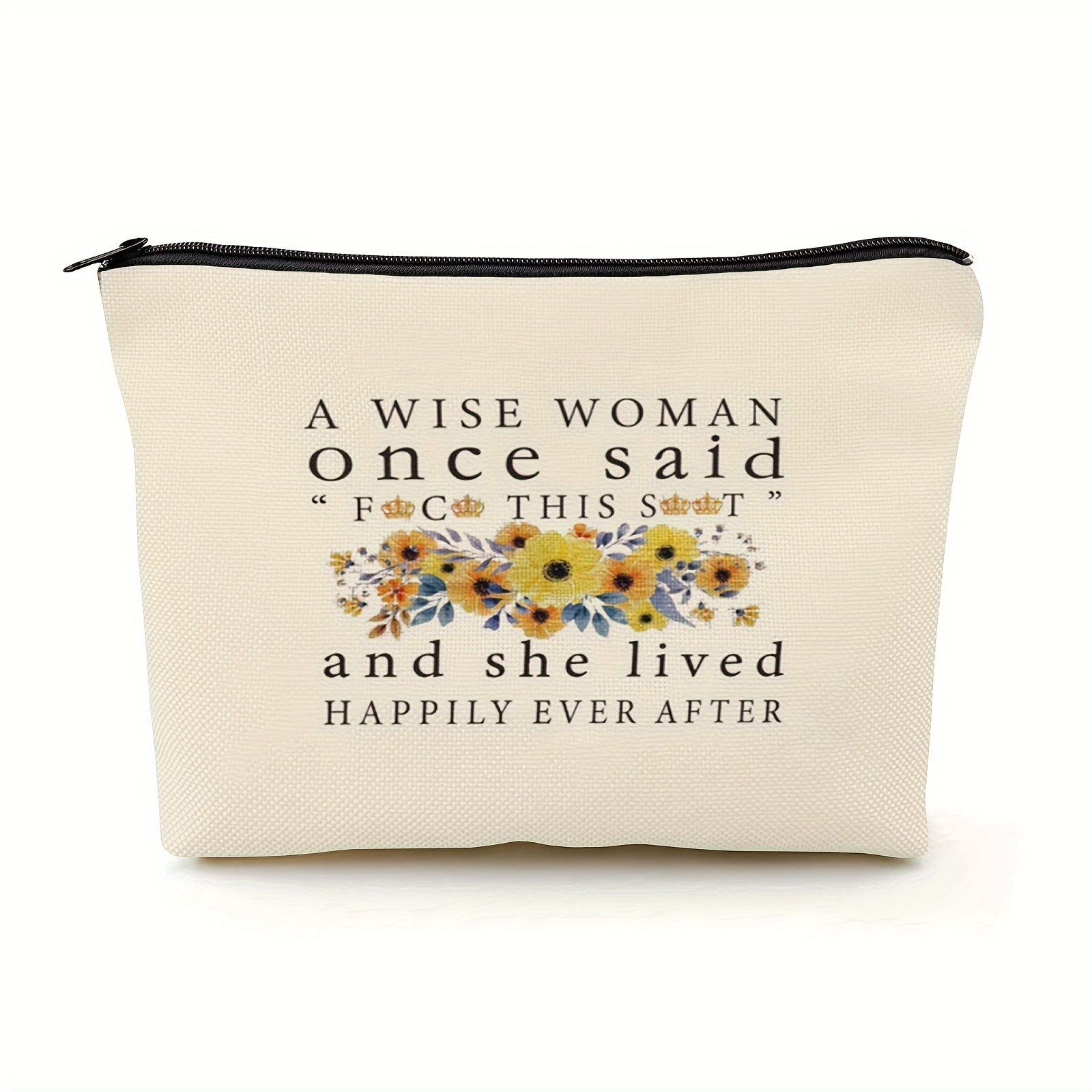 Cosmetic Bags, Funny Gifts For Women, New Coworker Welcome Gift, New  Employee Gift, Novelty Makeup Bag Gift Idea For New Employee Boss Coworker  - You Don'T Have To Be Crazy To Work