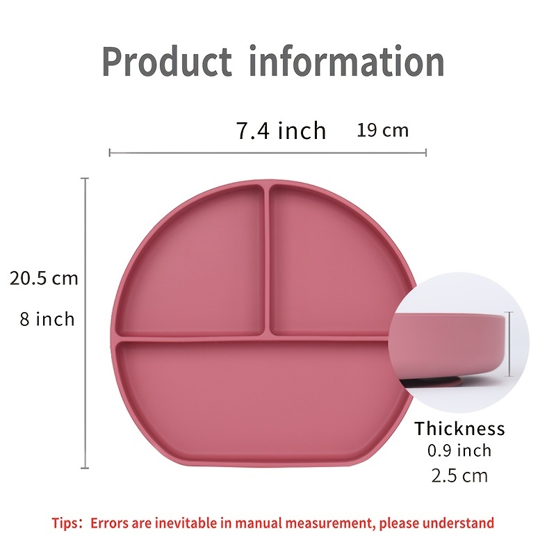 mushie Silicone Suction Bowl | BPA-Free Non-Slip Design (Blush)