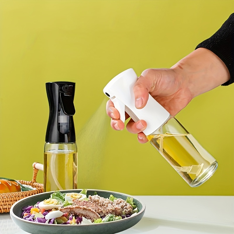 Dispenser per bottiglie di olio da spremere da cucina flaconi Spray per olio  a prova di perdite PP5 salsa di soia all'aceto spruzzatore di olio d'oliva  per barbecue cottura al forno 