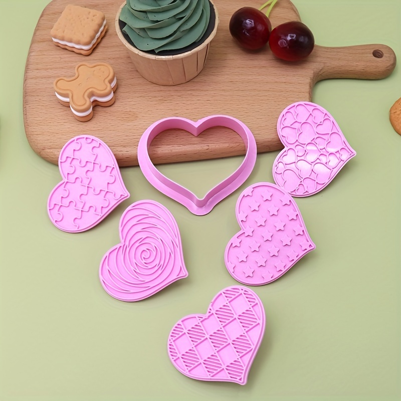 Emporte-pièce rose moule à biscuits outils de cuisson
