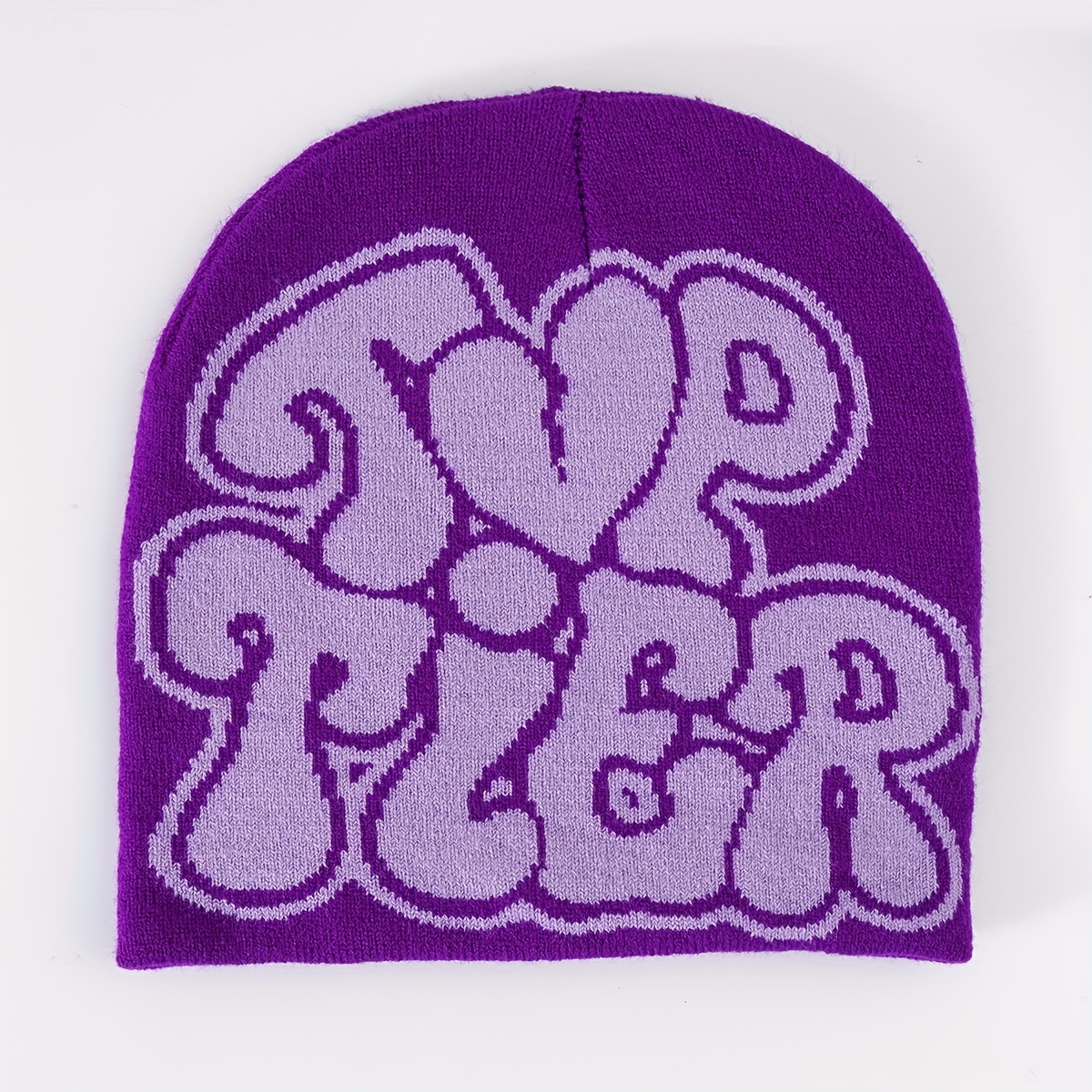 Y2K Knitted Beanie Hat for Men and Women