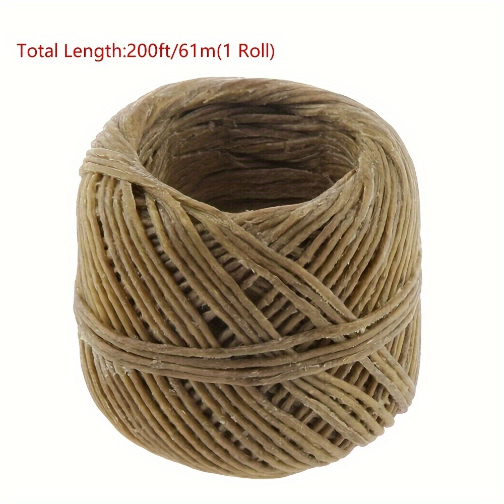 Hemp Wick Hemp Wick Well Coated Natural Beeswax For Hemp - Temu