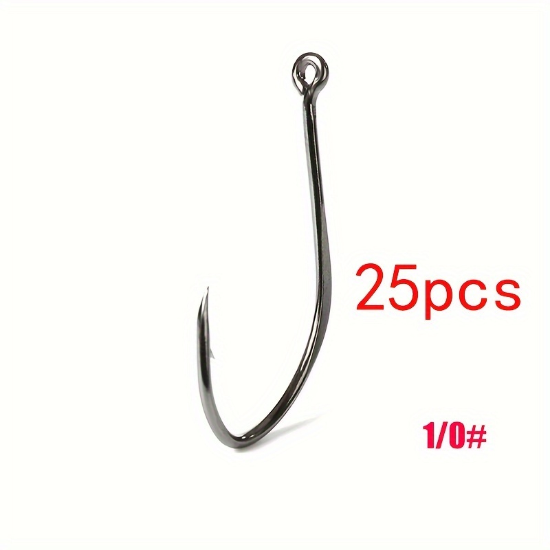 Size No. 1 No. 14 Fishing Hooks Barbed Fishing Hooks Eye - Temu