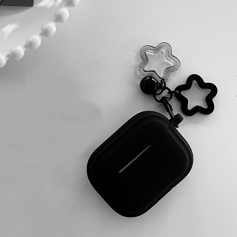 TEMU Étui Étoilé Cadre Photo pour for Pro, Housse pour Écouteurs for 3, Étui de -Chute pour Apple Pro 2