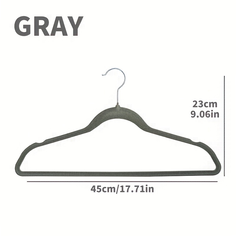 Plastic Clothes Hangers, Traceless Non-slip Clothes Hanger, Ultra-thin Coat  Hanger, Simple Clothes Drying Rack For Clothing Stores - Temu