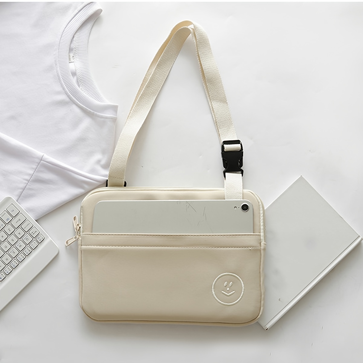 Laptop Bag Korean Cute Tablet Bags Multi Functional Shoulder Bag Laptop  Sleeve Bag 13 Inch Ipad Sleeve Bag, Save More With Clearance Deals