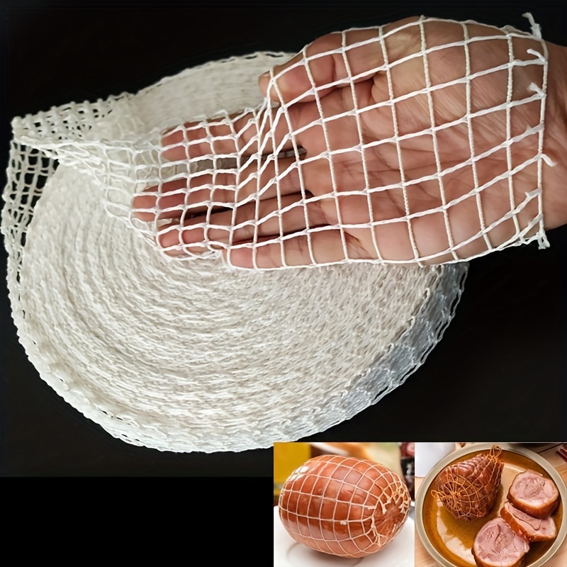 Elastic Meat Net Ham Sausage Net Cotton Mesh Butcher's String Roll Cooking  2m 3m