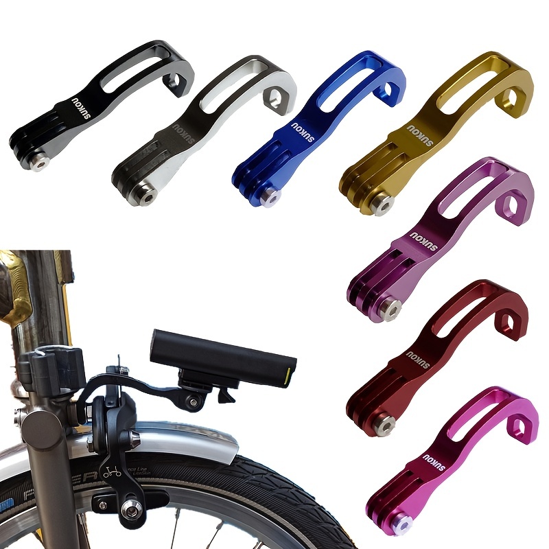 MiOYOOW Fahrrad Taschenlampenhalterung Fahrradlicht Halterung 360 Grad  drehbare Fahrradlenker-Lichthalter für Radfahren : : Sport &  Freizeit