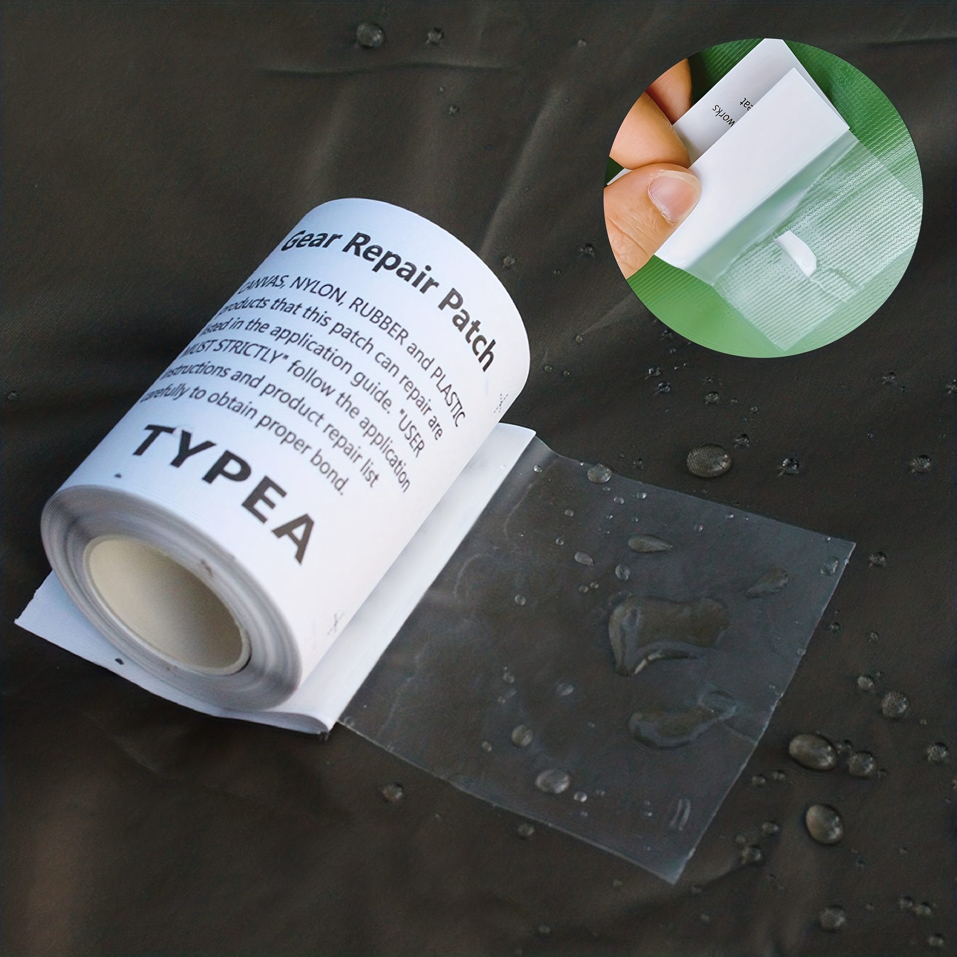 Waterproof Tpu Sticker Tenacious Transparent Repair Tape Universal For  Iatable Product Tent Awnings Swim Rings Repair Patch