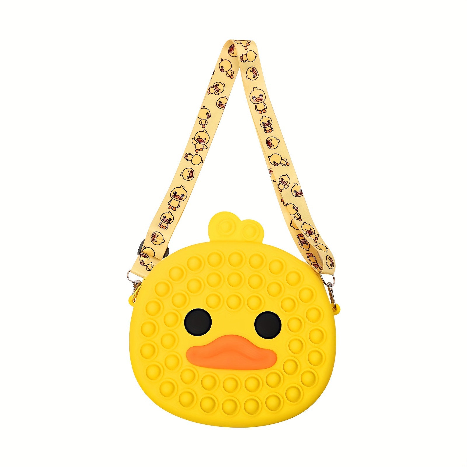 Duck Design Crossbody Bag, Kawaii Cartoon Fanny Pack, Cute Nylon Chest Purse  - Temu Austria