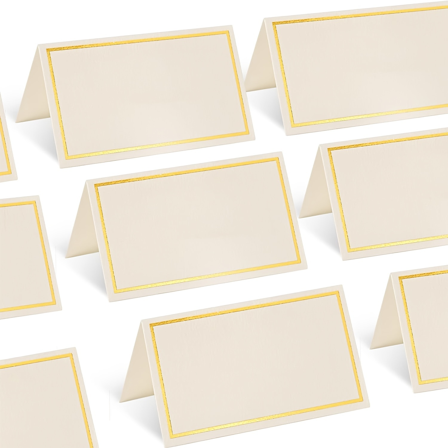 Blank seating clearance cards