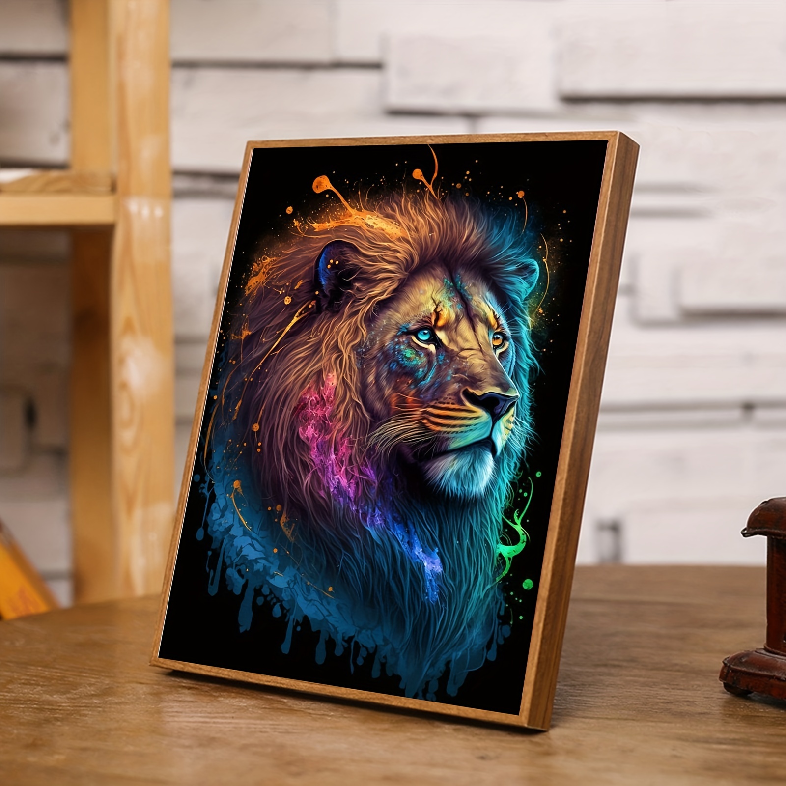  Diamond Painting Animals Lions Diamond Art Kits