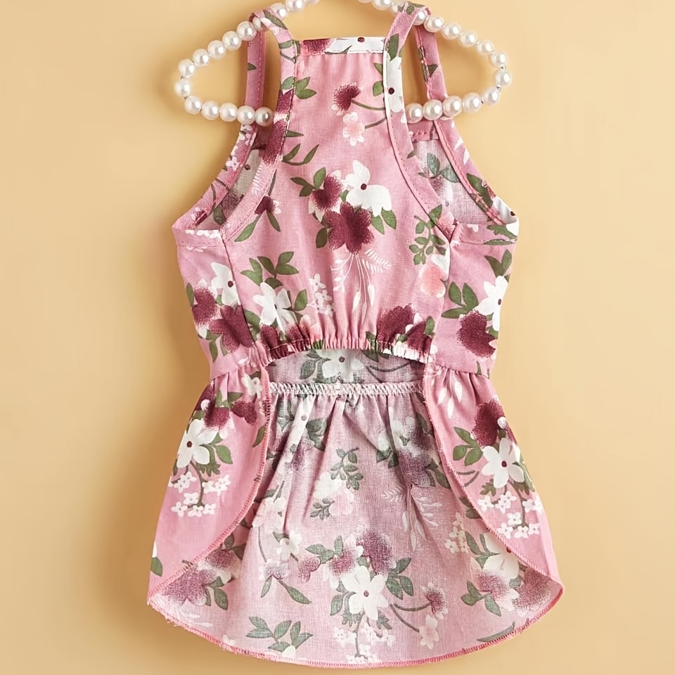 Cute Summer Pet Dress for Small Dogs and Cats
