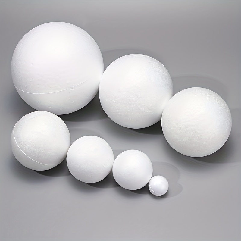 Craft Foam Balls In Diameter Smooth Polystyrene Foam Balls - Temu