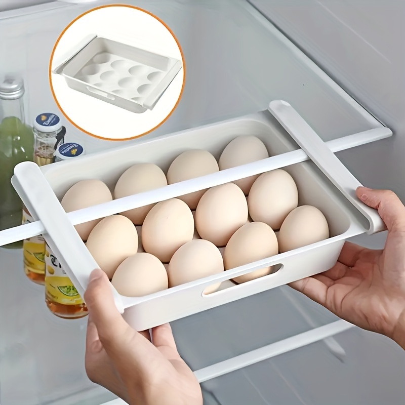 Egg Holder For Refrigerator, Snap On Egg Container For