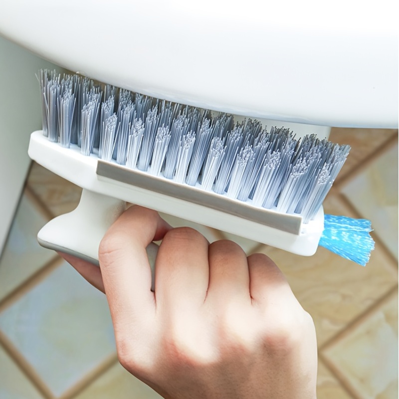  Hard-Bristled Crevice Cleaning Brush, Cleaner Scrub