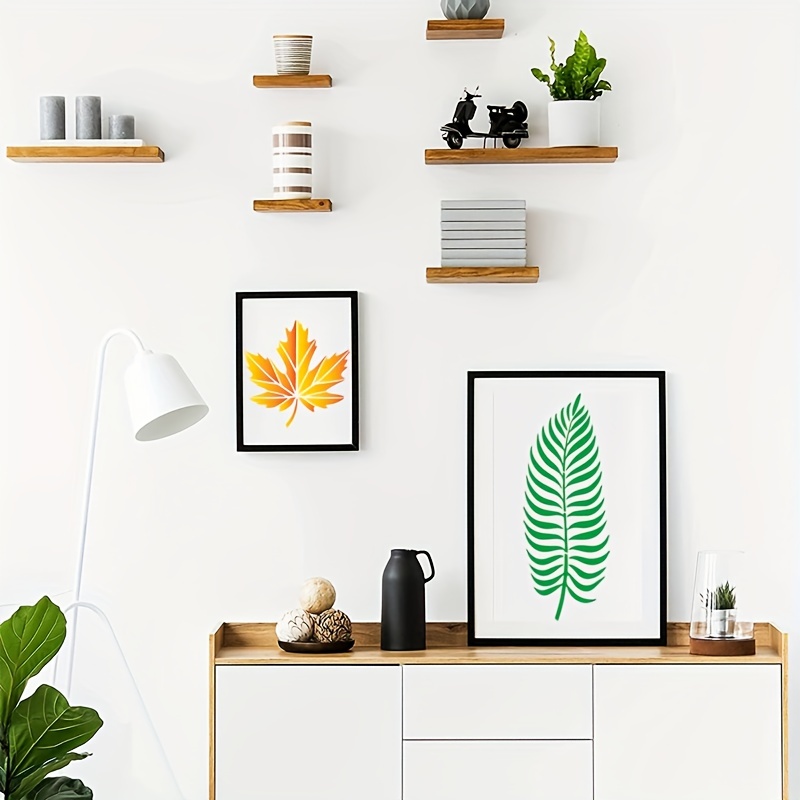  28 Pieces Leaf Stencils for Painting on Canvas Reusable Palm  Fern Turtle Tropical Leaf Stencil for Craft Drawing Template Stencil for  Wood Wall Paper Furniture DIY Scrapbooks Crafts Home Decor (