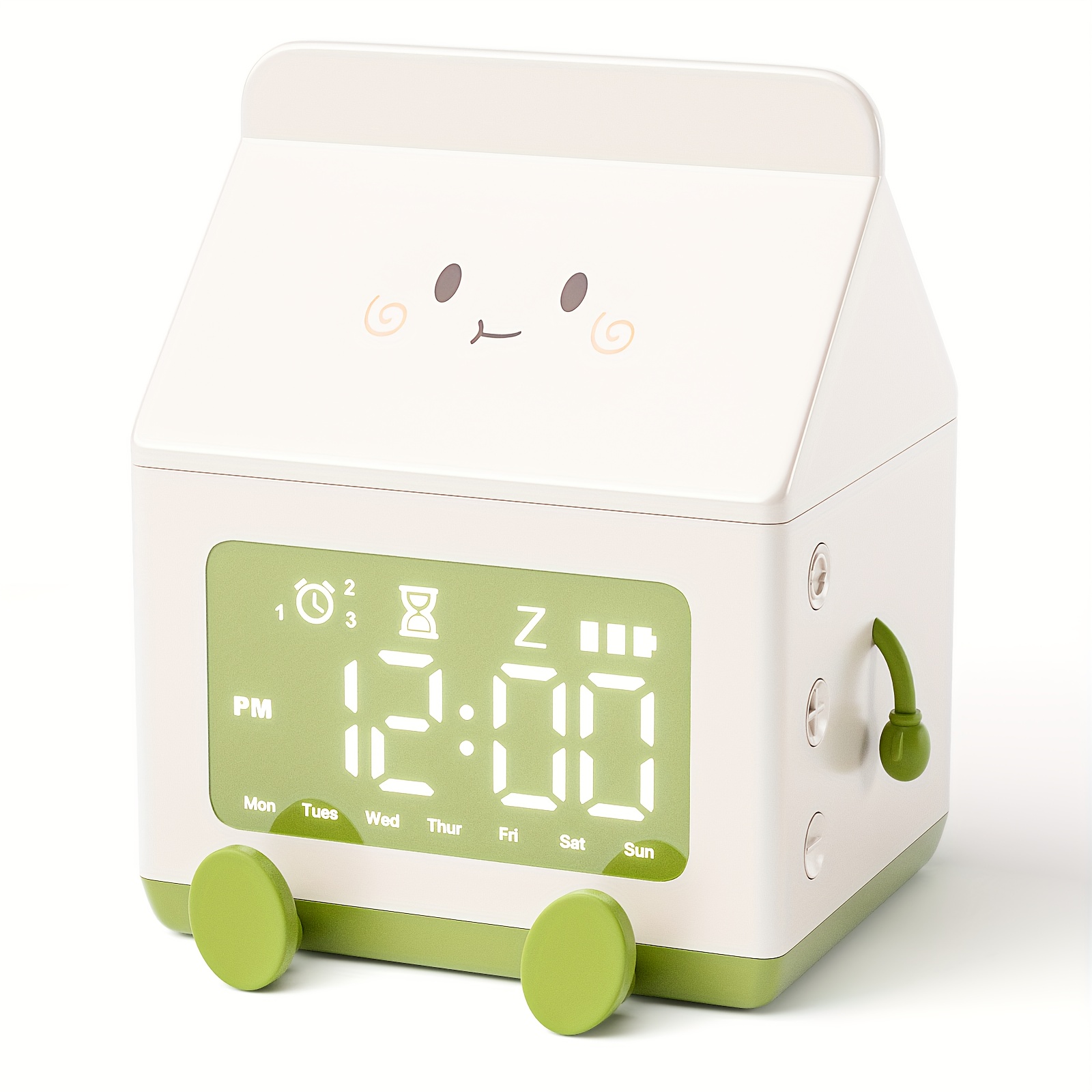 Small Timer Clock Toaster Lamp Kids Alarm Clock Cute Night - Temu