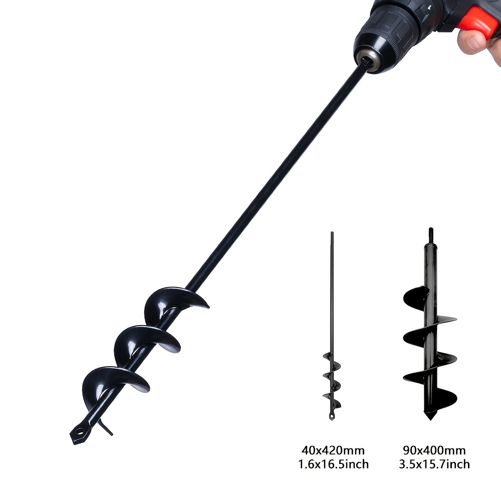 Ice Auger Drill Hard Lightweight Ice Breaking Ice Fishing Drill