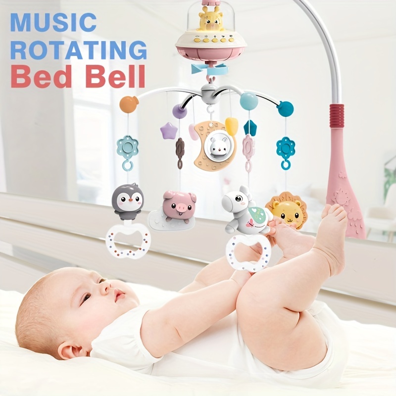 Juguetes para bebés de 6 a 12 meses, 4 en 1, juguetes giratorios musicales  para bebés, juguetes giratorios iluminados de 3-6, 9, 12-18 meses, bebés de