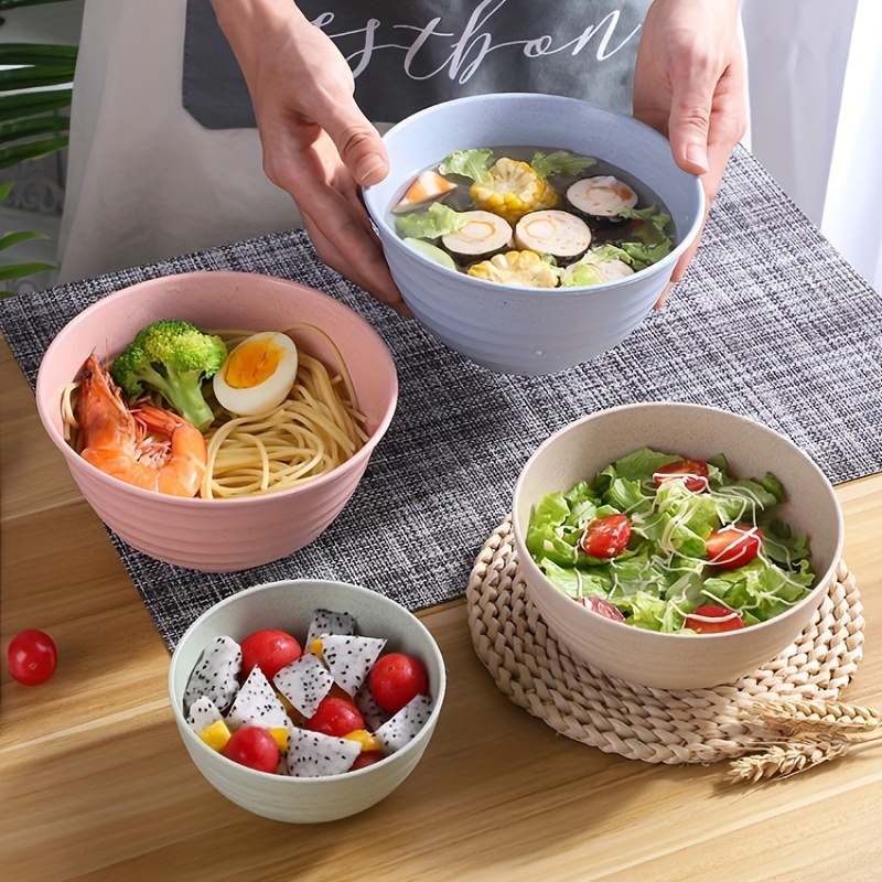 Bowls Cute Rice Bowl Pp Rice Bowls Creative Noodles Bowls - Temu