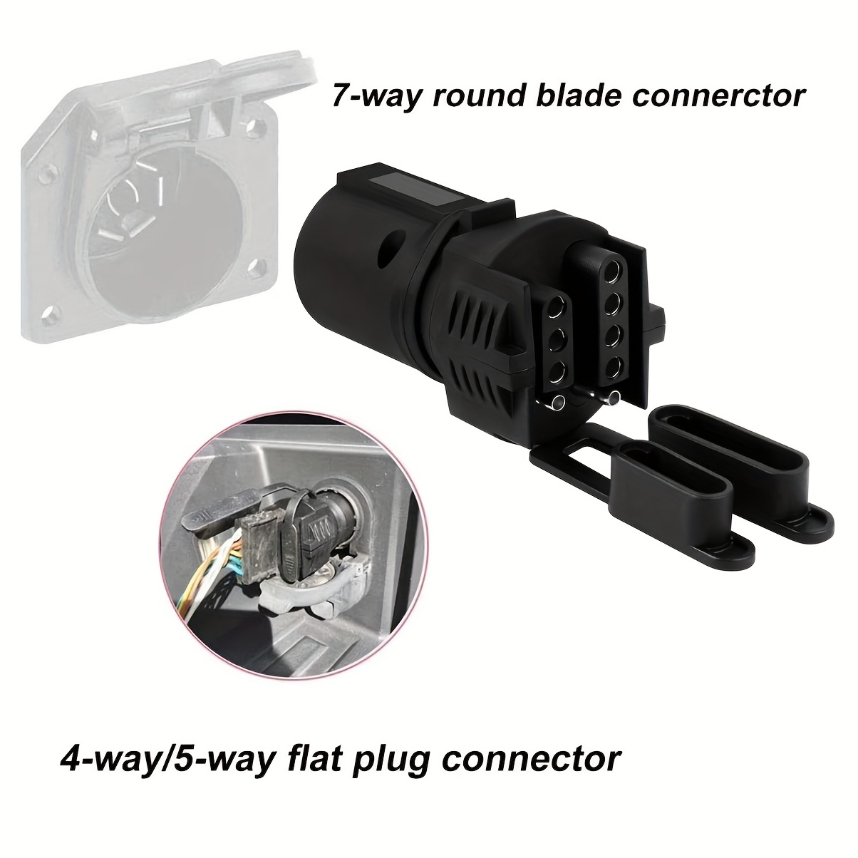 Achetez en gros Easy-mount Pièces De Rechange Pour Remorque Connecteur De  Câblage Support De Prise De Montage De Remorquage De Pièces De La Remorque  De L'attelage De Personnalisation En Métal Oem Chine