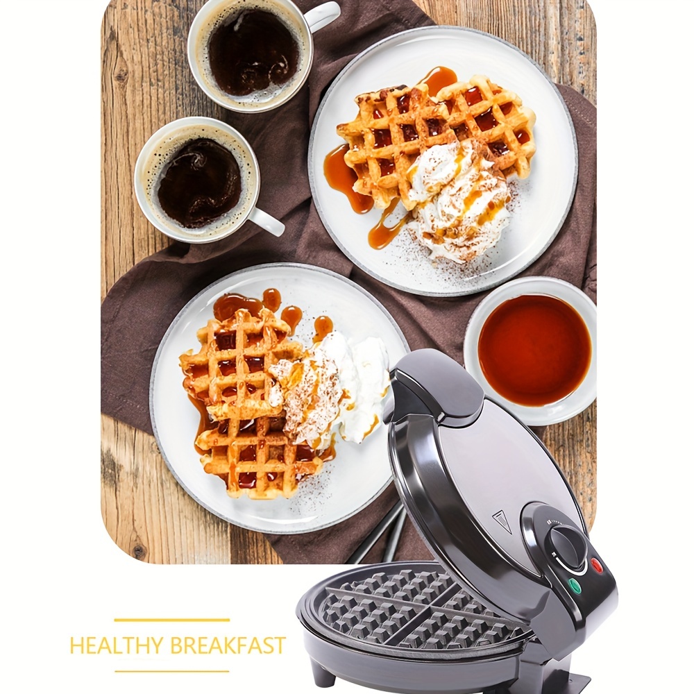 Mini Waffle Maker Machine, Nonstick Waffle Iron For Pancakes, Waffles,  Breakfast, Lunch, Snack, Household Cooking Machine Electric Round Griddle  For Individual Pancakes - Temu