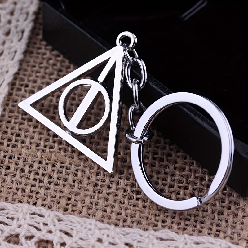 Zinc Alloy Preppy Style Keyrings Keychains With Golden - Temu