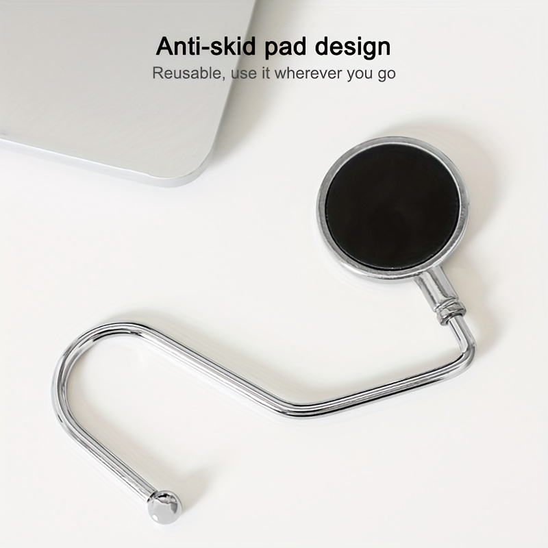 Desktop Bag Hook Stocking Holder Clips Non-slip Hook Holder Clamp On Under  Desk For Table To Hang Handbags Headsets Bags - Temu