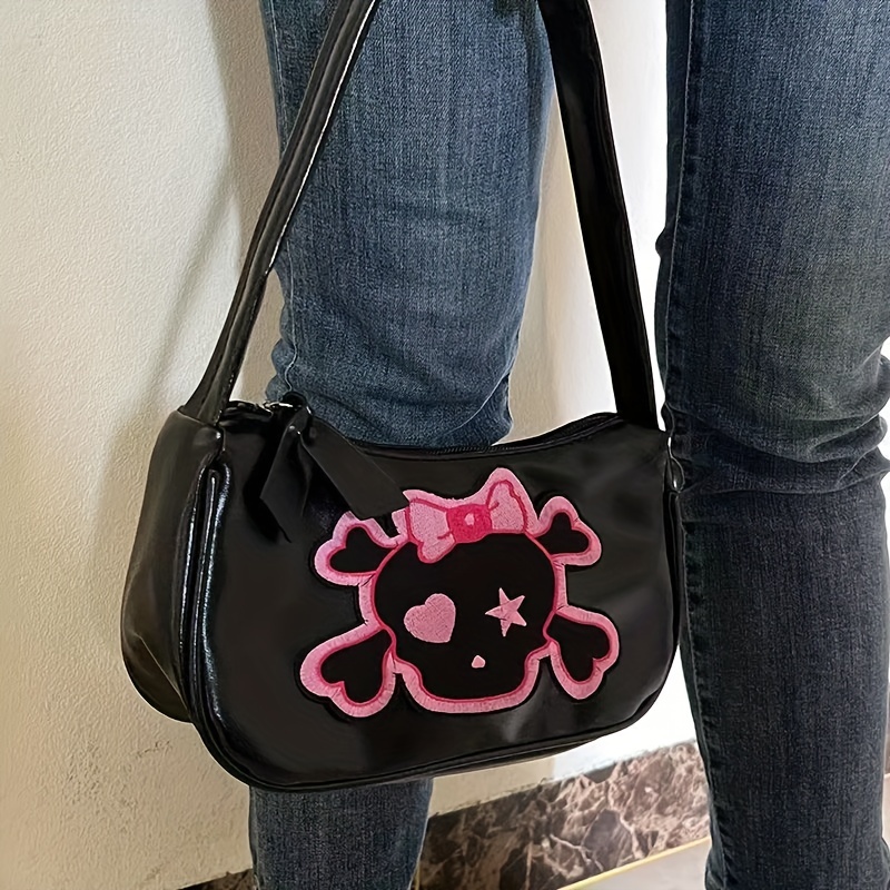 Y2k vintage girls Hello Kitty canvas messenger bag cute shoulder bag  handbag Hot