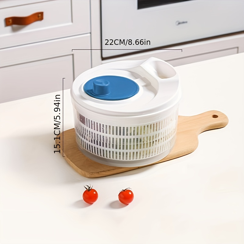 Kitchen Vegetable Spinner, Manual Vegetable Salad Spinning Dryer With  Rotary Handle, Manual Vegetable Washer Dryer, Fruit Drain Basket, Fruit  Spinning Dehydrator, Lettuce Spinner, Strainer Basket, Kitchen Supplies,  Kitchen Gadgets - Temu