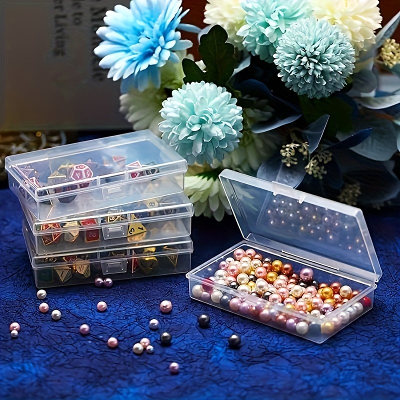 Candy Shaped Jewelry Box Small Clear Plastic Beads Storage - Temu