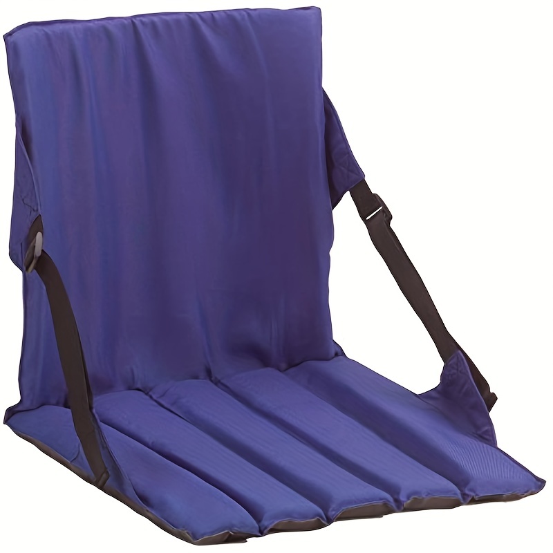 Sports Bleacher Cushion Hunting-Stadium Comfortable Foam Seat Pad Royal  Blue NEW