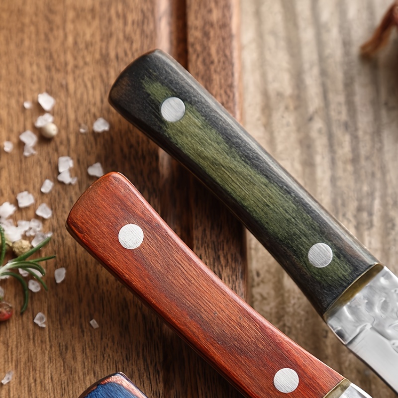 Mongolian Meat Knife With Knife Cover Portable Kitchen Knife - Temu