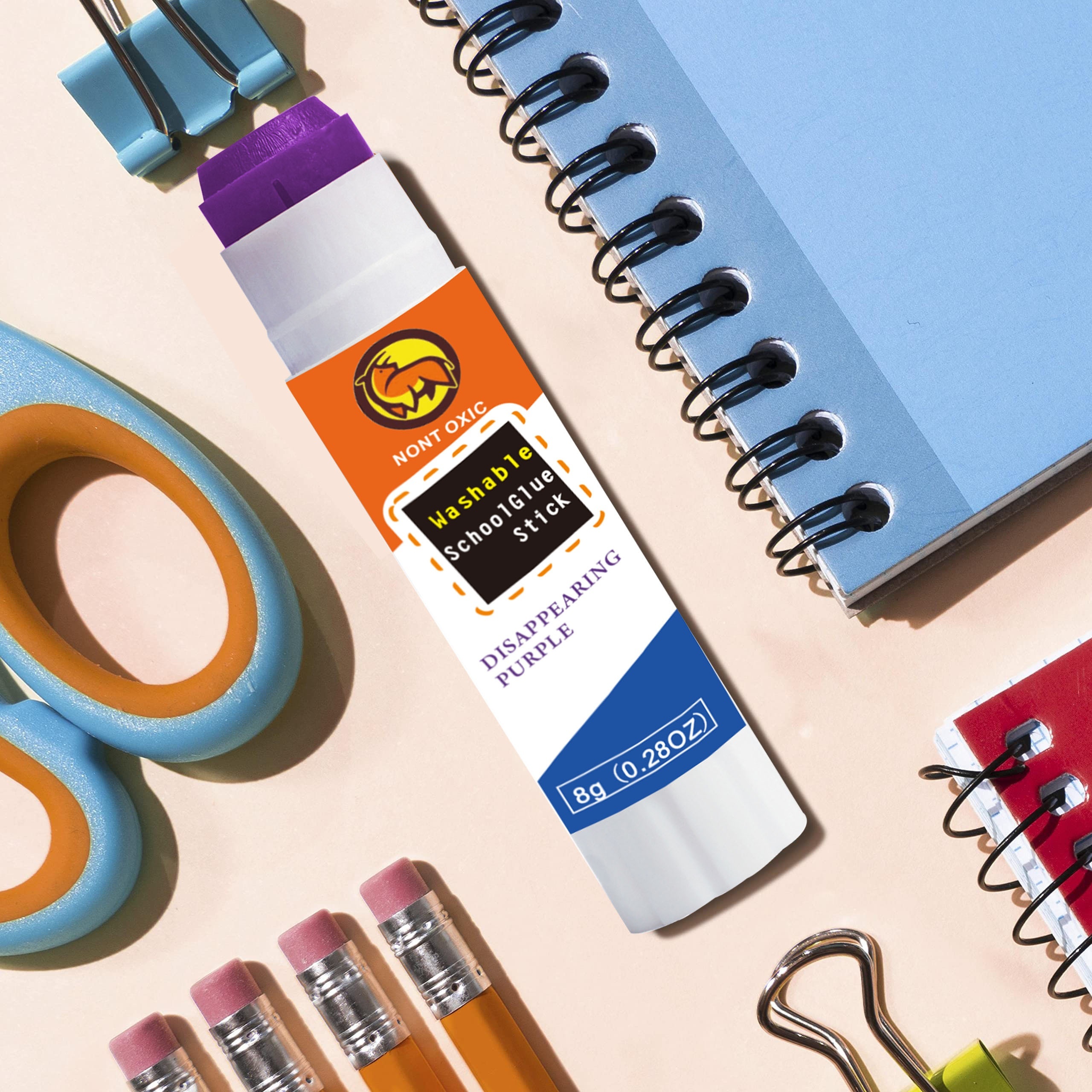 Vanishing Purple School Glue Sticks, Washable, For Home & Classroom &  Office, Each - Temu