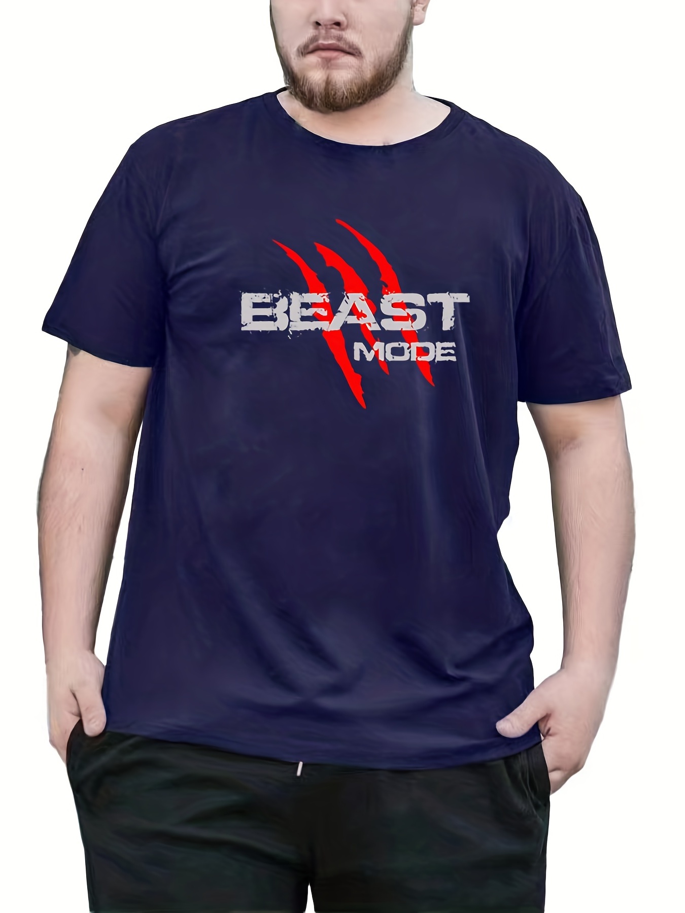 Camiseta Sin Mangas Hombre Estampado Scratch Beast Verano - Temu Chile