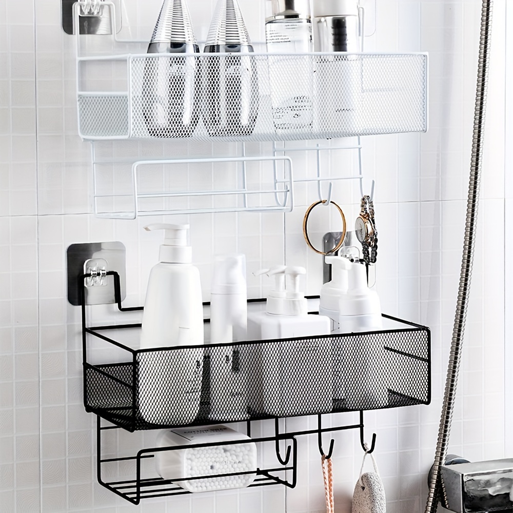 1pc Design A Nuvola Scaffale Appendiabiti Per Bagno, Scaffali Per Bagno A  Parete, Scaffale Per Bagno Senza Perforazione, Portaoggetti Per Cosmetici E  Cancelleria, Scaffale Per Riporre Oggetti Multifunzionale, Accessori Per  Bagno