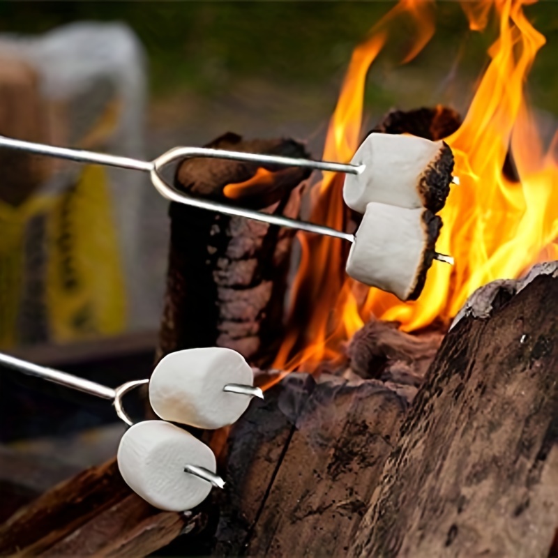 Retractable Barbecue Fork Marshmallow Roasting Sticks - Temu