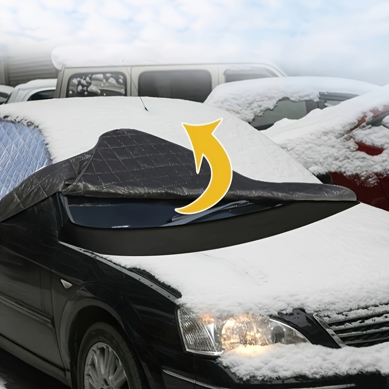 

Protect Your Car From Sun, Snow And Water And Dust All Seasons Universal Strong Magnetic Car Windshield Cover Car Outdoor Accessories