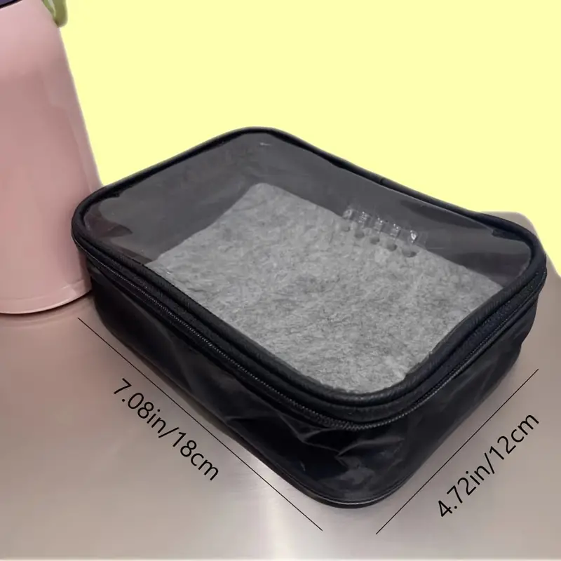 Clear Storage Bag Waterproof And Dustproof Show Pin Bag Pins - Temu