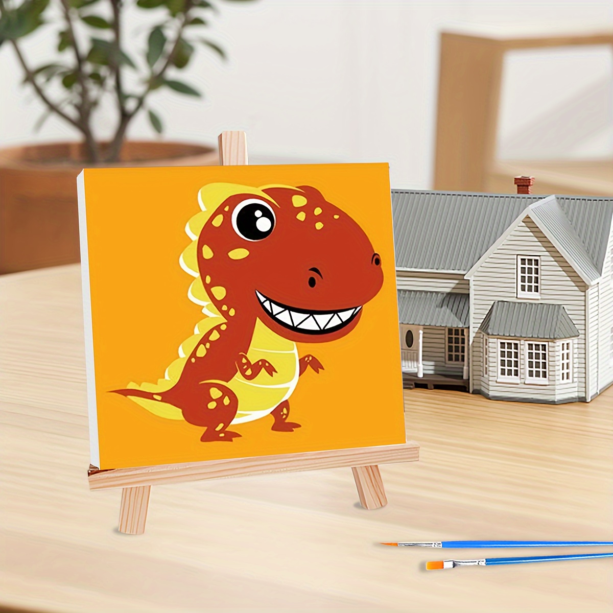 Pintura por números Proud Tyrannosaurus Rex - Pintura por números