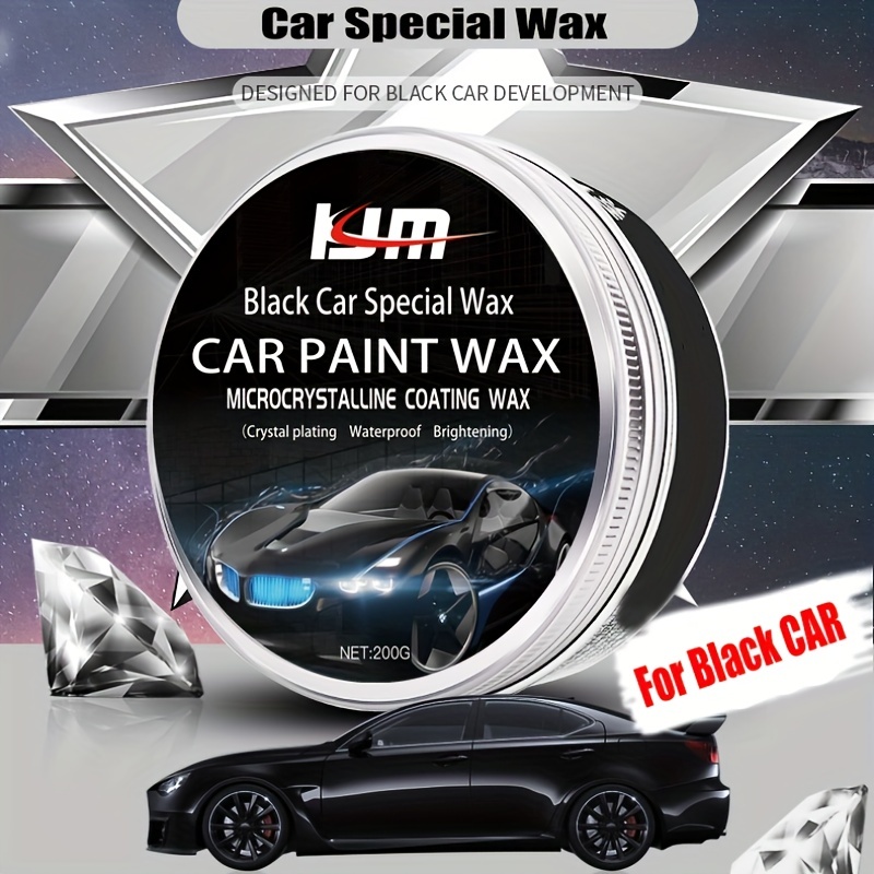 Black Car Wax Crystal Plating Set Car Polish Wax Layer Covering Paint  Surface Coating Formula Waterproof Film Cleaner - Paint Care - AliExpress