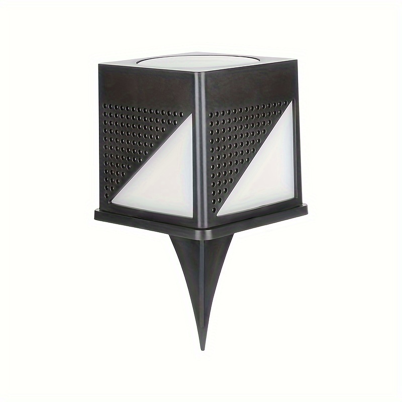 Columna Solar Faro LED Iluminación Exterior Valla Puerta 8 Pilar