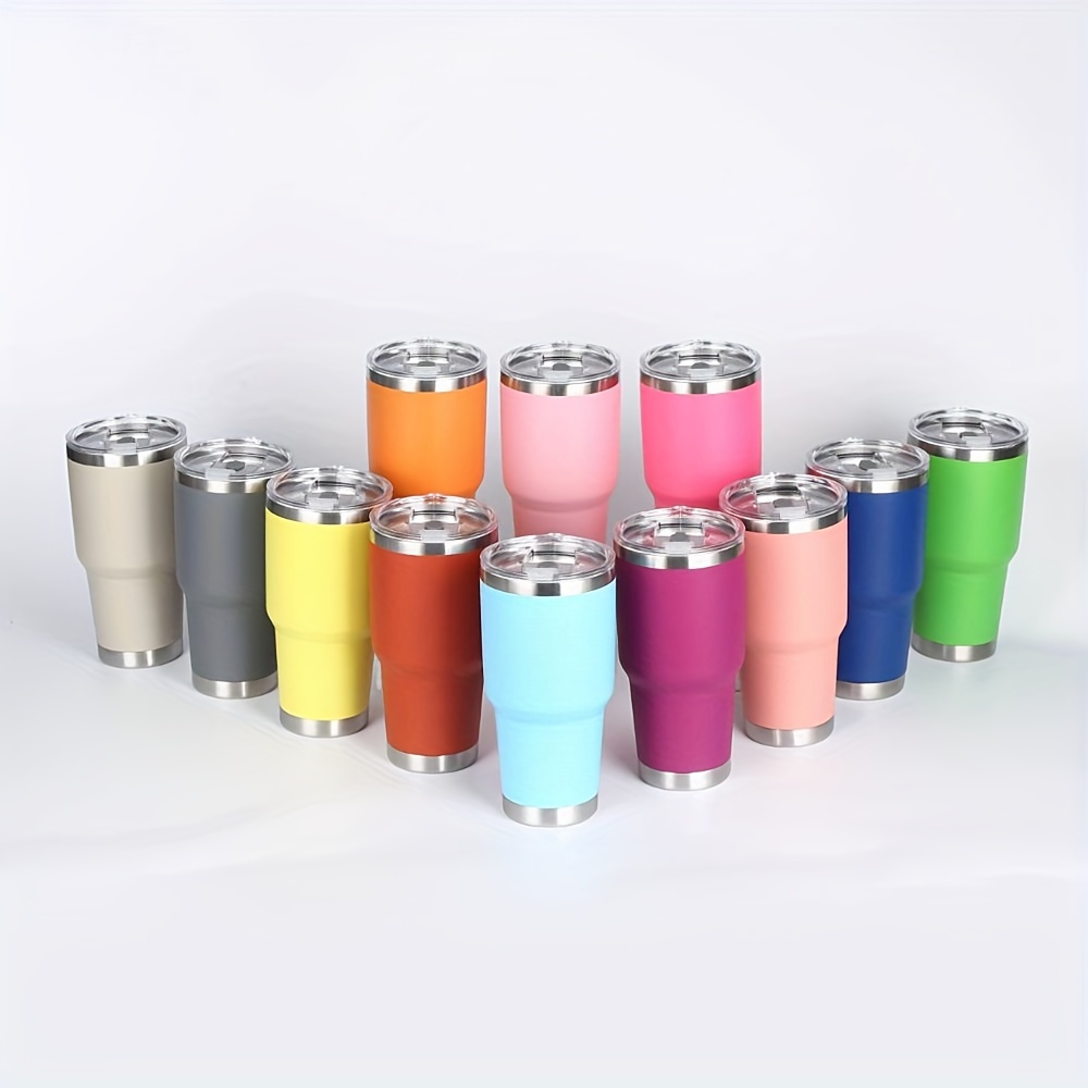 Portable Double layer Stainless Steel Travel Mug For Outdoor - Temu