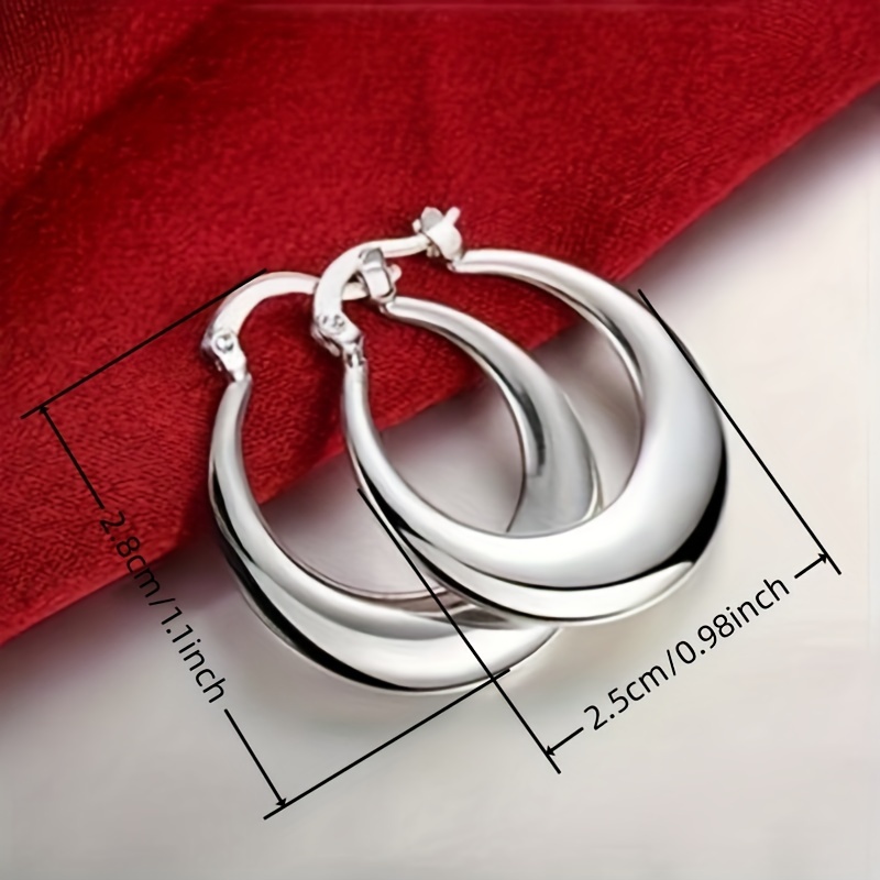 Stylish Ring Earrings for Women Casual Daily Accessory Gift
