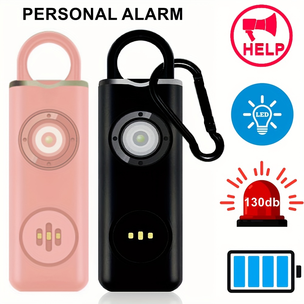 1pc Alarma Personal Segura Llavero Alarma Seguridad Personal - Temu Chile
