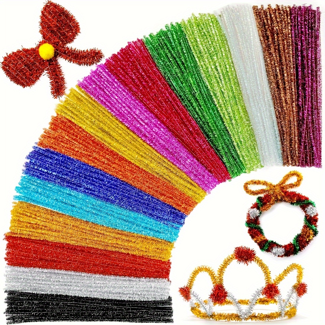 Pipe Cleaners Chenille Stem Pipe Cleaners Chenille - Temu