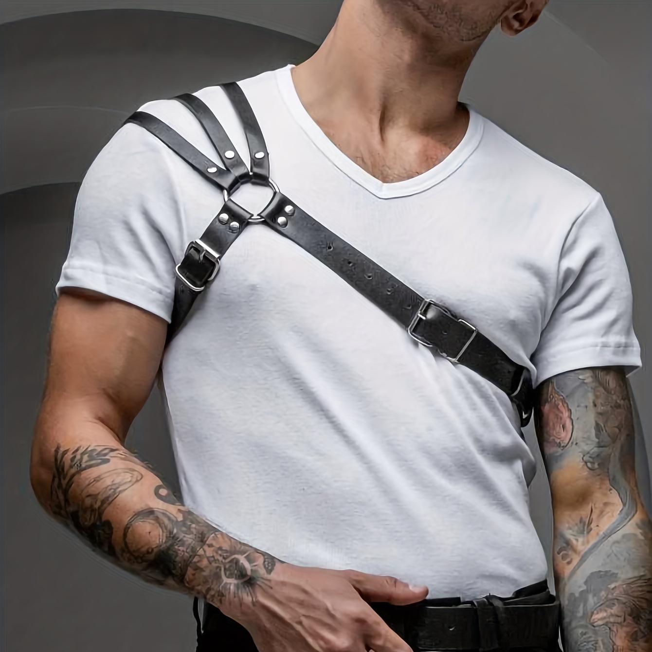 Mens Harness Suspenders - Temu