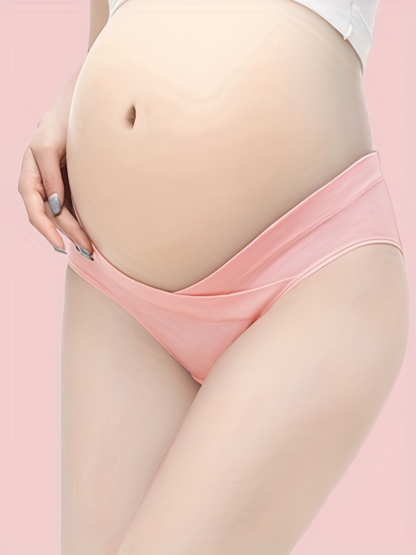 Maternity Panties Low Waist Pregnancy Women's Cotton - Temu United