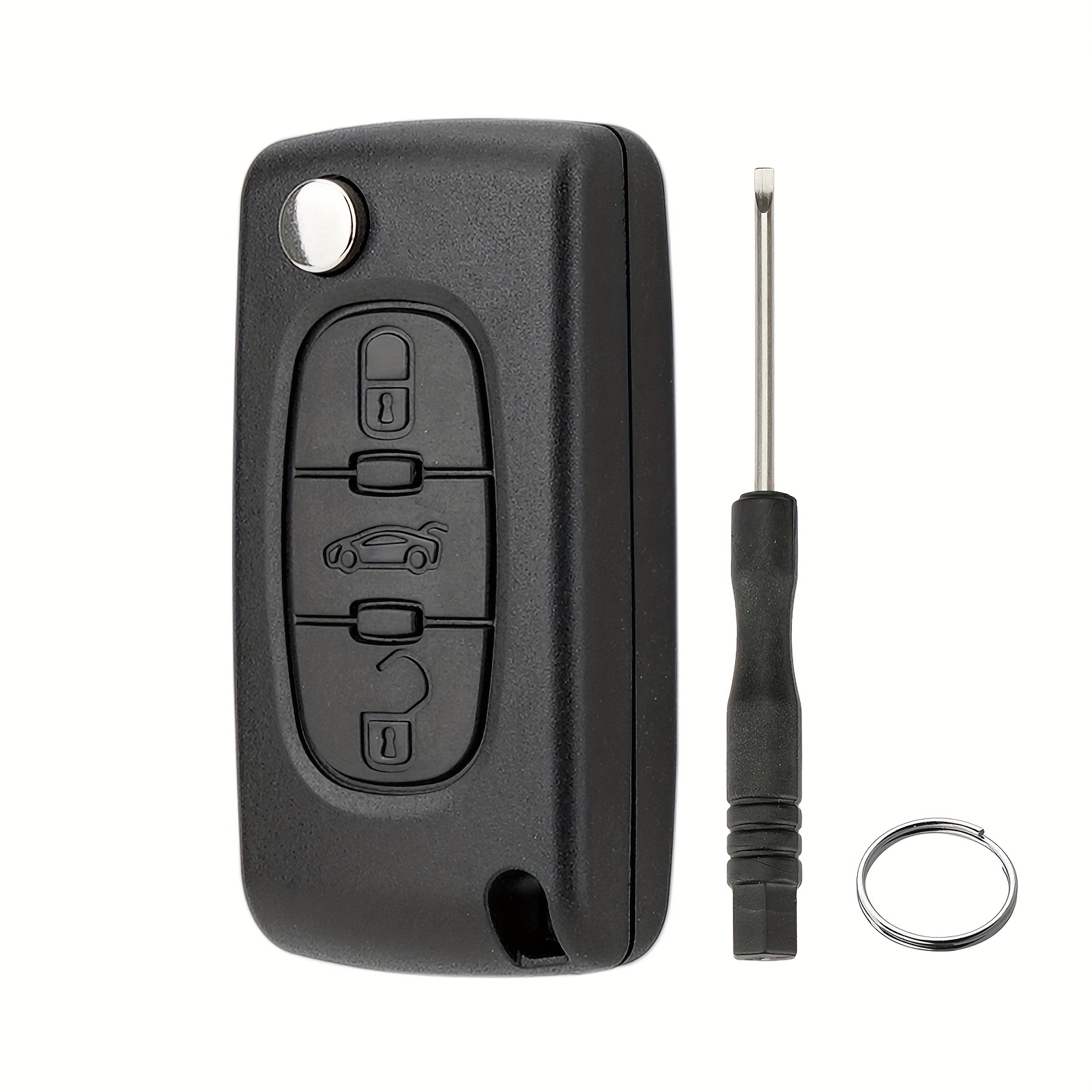  Remote Car Key Shell Case,for Peugeot 207 307 407 408
